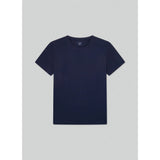 Hackett Pima Cotton T-Shirt in Navy