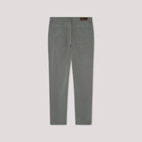 Hackett Regular Fit Trinity Sateen 5 Pocket Trousers In Myrtle Green