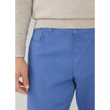 Hackett Regular Fit Trinity Trousers in Avio Blue