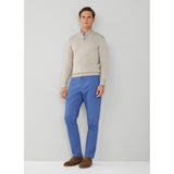 Hackett Regular Fit Trinity Trousers in Avio Blue