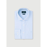 Hackett Slim Fit Essential Bengal Stripe Shirt in Sky Blue