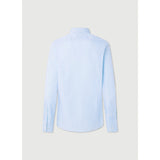 Hackett Slim Fit Essential Bengal Stripe Shirt in Sky Blue