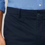 Hackett Slim Fit Kensington Chino Short In Navy Blazer