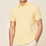 Hackett Slim Fit Polo Light in Yellow