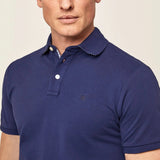 Hackett Swim Short Sleeve Polo Navy
