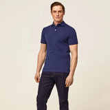 Hackett Swim Short Sleeve Polo Navy