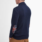 Hackett Classic Fit Jacquard Sweatshirt in Navy