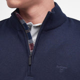 Hackett Classic Fit Jacquard Sweatshirt in Navy