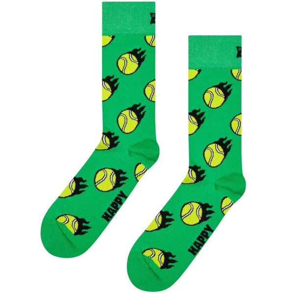 Happy Socks 2-Pack Tennis Socks Gift Set In Green & Blue