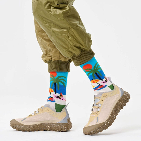 Happy Socks Beach Sock In Multi
