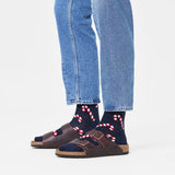 Happy Socks Candy Cane Sock In Navy
