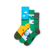 Happy Socks Golf Socks Gift Set, 3PK