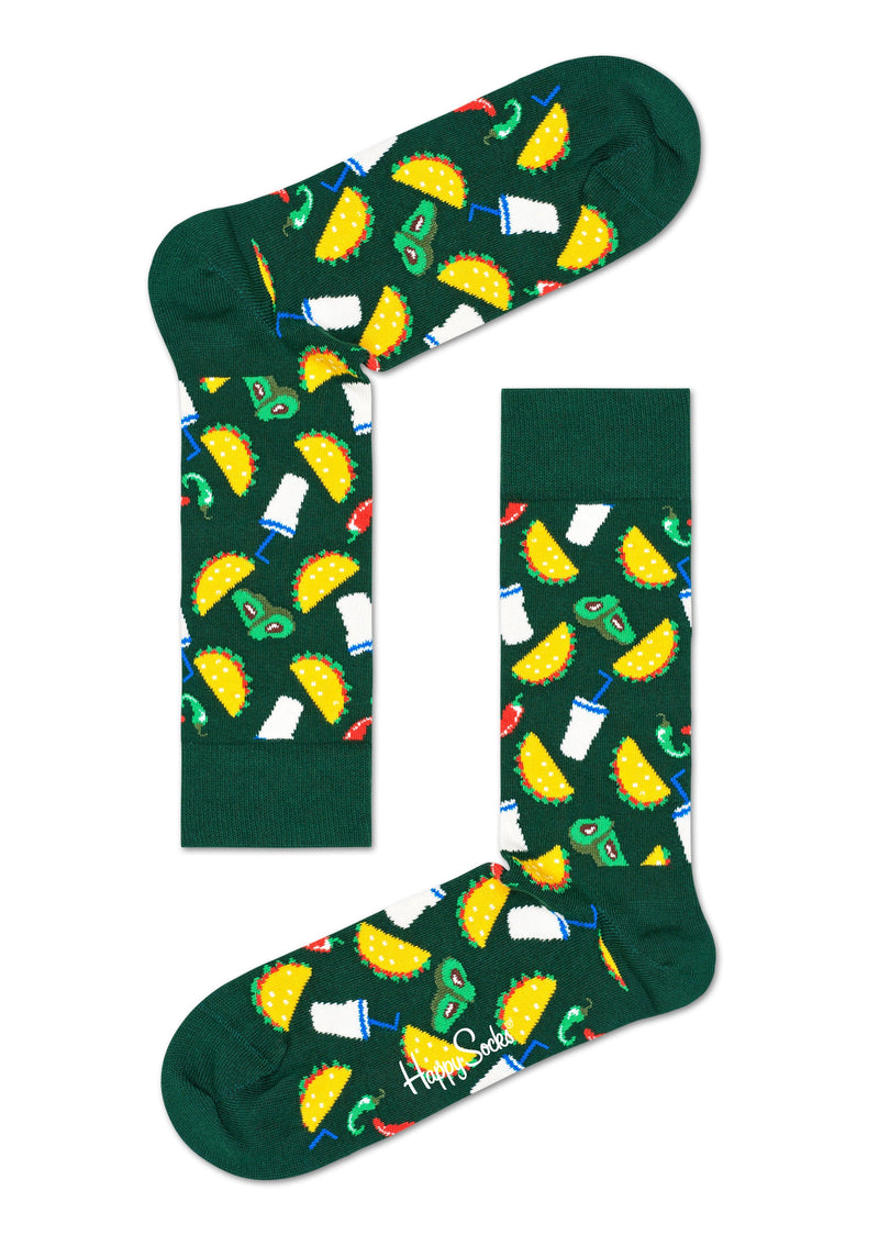 Happy Socks Taco Green