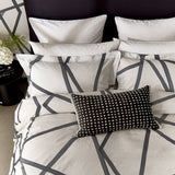 Harlequin Sumi Cushion 40cm x 60cm in Charcoal
