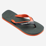 Havaianas Dual In Green Orange