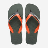 Havaianas Dual In Green Orange