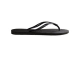 Havaianas Slim Fit Flip Flops In Black