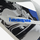 Havaianas Star Wars Flip Flops in White & Star Blue