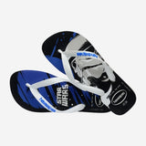 Havaianas Star Wars Flip Flops in White & Star Blue