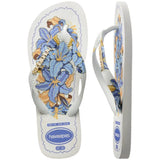 Havaianas Tropicalia Vibes II Top Flip Flops In White