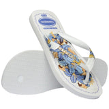 Havaianas Tropicalia Vibes II Top Flip Flops In White