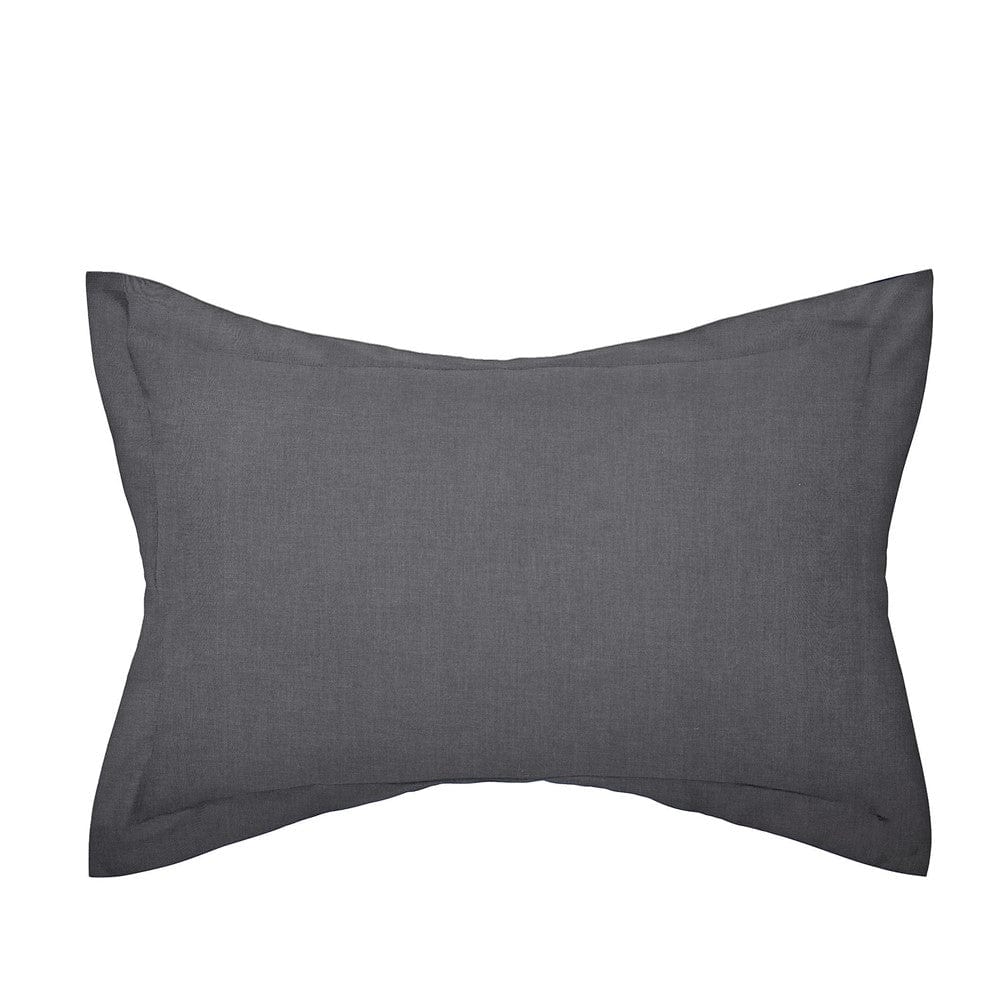 Helena Springfield Oxford Pillowcase in Charcoal
