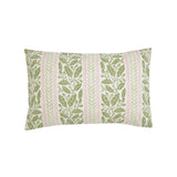 Helena Springfield Harvest Moon Oak Stripe Double Bedding in Green/Pink