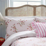 Helena Springfield Pink Blossom Cotton Duvet Set Single