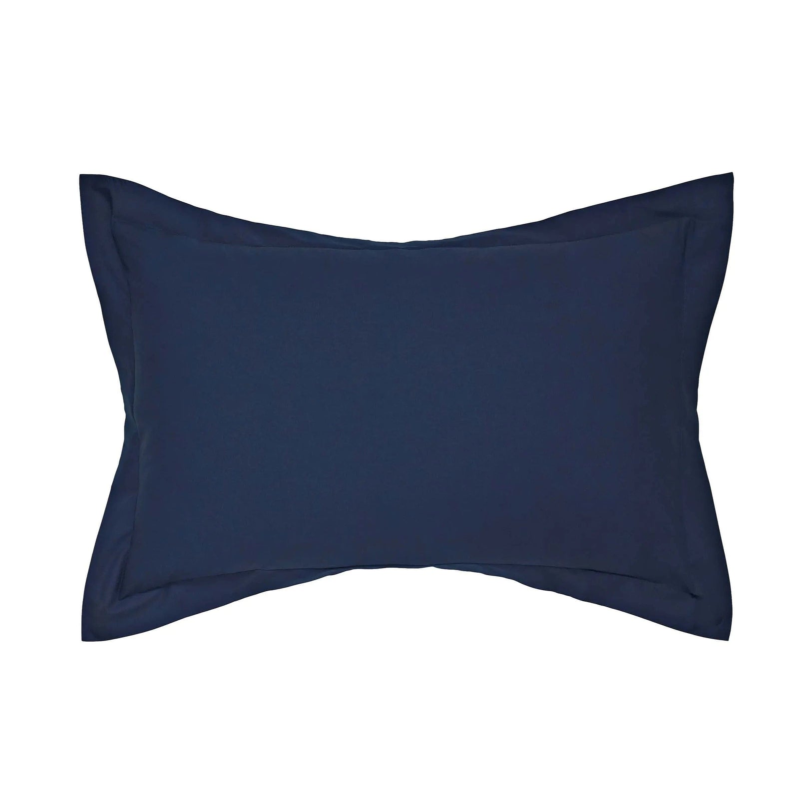 Helena Springfield Plain Dye Percale Oxford Pillowcase in Navy