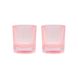 Here's How Set of 2 The Scout Lowball Glasses In Blush