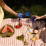 Here's How The Bodie Picnic Glass In Cobalt