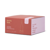 Here's How The Izzy Wine Coaster In Lilac & Rust