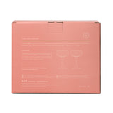 Here's How The Lou Set of 2 Coupe Glass In Blush