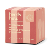 Here's How The Moony Glass Bottle Stopper In Amber