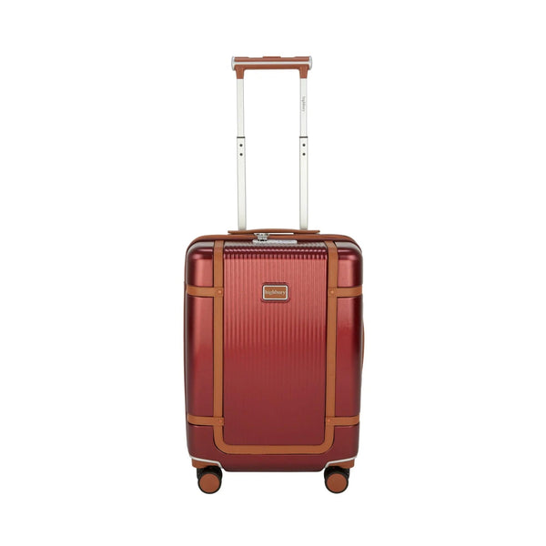 Highbury Elegance 54cm 4-Wheel Spinner Suitcase In Burgundy