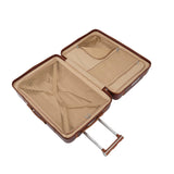 Highbury Elegance 66cm 4-Wheel Spinner Suitcase In Burgundy