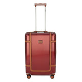 Highbury Elegance 66cm 4-Wheel Spinner Suitcase In Burgundy