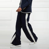 Holland Cooper Wide Leg Pant in Ink Navy