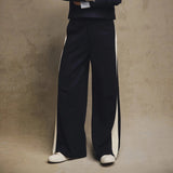 Holland Cooper Wide Leg Pant in Ink Navy