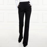 Holland Cooper Amoria Flared Jean Black
