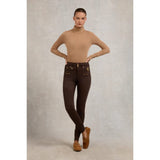 Holland Cooper Biker Jean In Chocolate