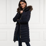 Holland Cooper Chamonix Coat in Ink Navy