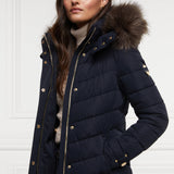 Holland Cooper Chamonix Coat in Ink Navy