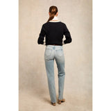 Holland Cooper Classic Straight Jean In Vintage Indigo