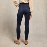 Holland Cooper Contour Skinny Jean in Deep Indigo, Regular Fit