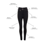 Holland Cooper Contour Trouser In Black