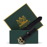 Holland Cooper HC Classic Slim Belt Black