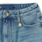 Holland Cooper High Rise Denim Short in Vintage Indigo