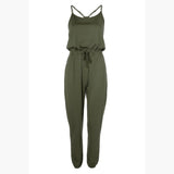 Holland Cooper Iconic Jersey Jumpsuit in Khaki