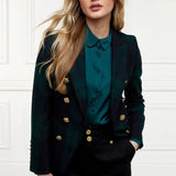 Holland Cooper Isla Satin Shirt In Emerald
